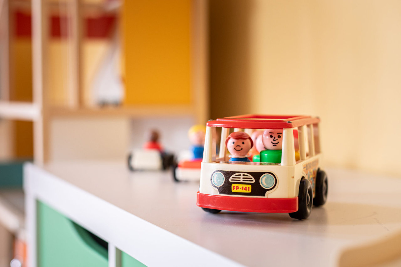 Hände von Familienmitgliedern